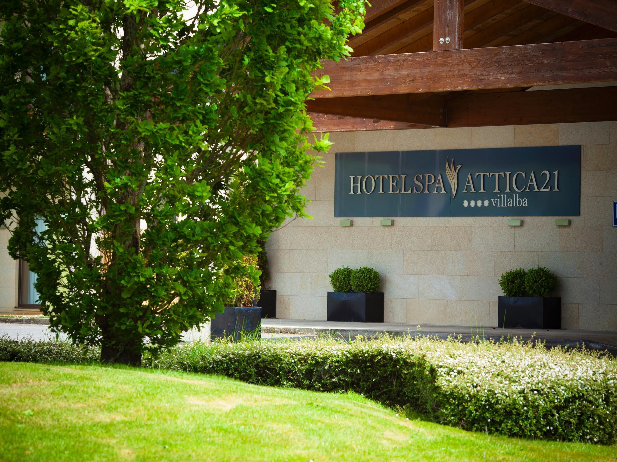 Hotel Spa Attica21 Villalba Вильяльба Экстерьер фото